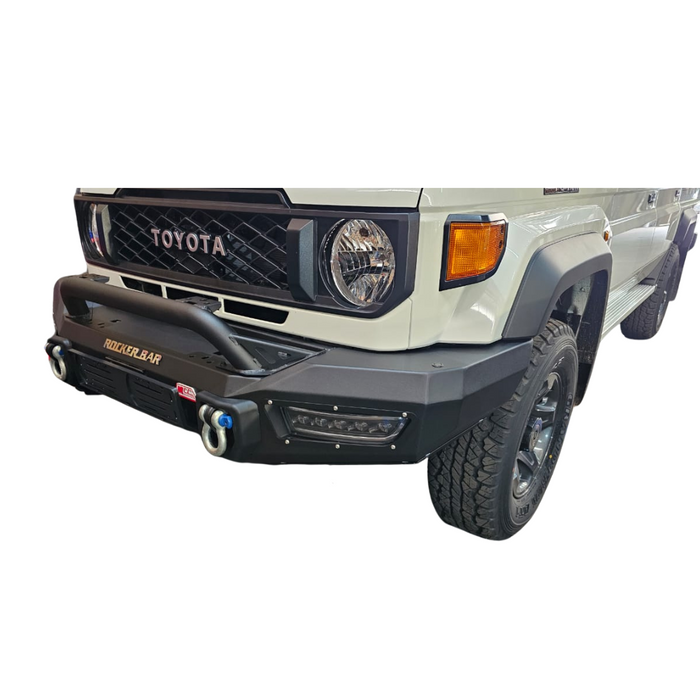 Landcruiser Bumper Replacement Rocker Bar With Pegasus Lights