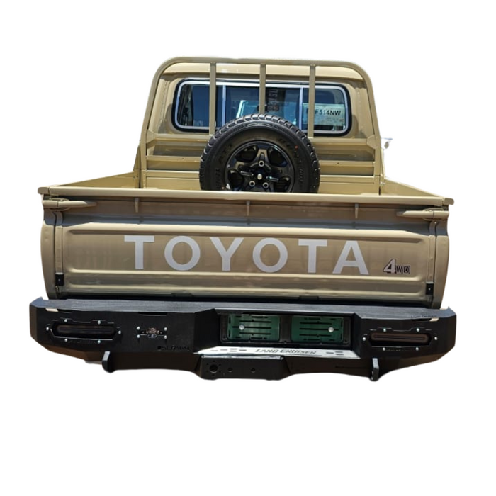 Toyota Land Cruiser Rear Bumper Replacement