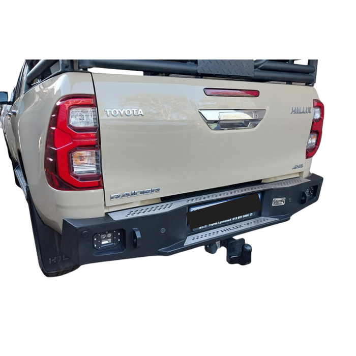 Toyota Hilux GD6 Rear Bumper Replacement