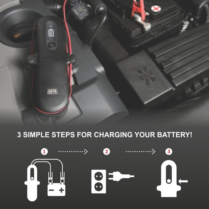 DEFA 12V SmartCharger 8A