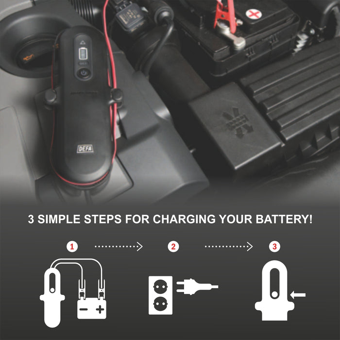 DEFA 12V SmartCharger 10A