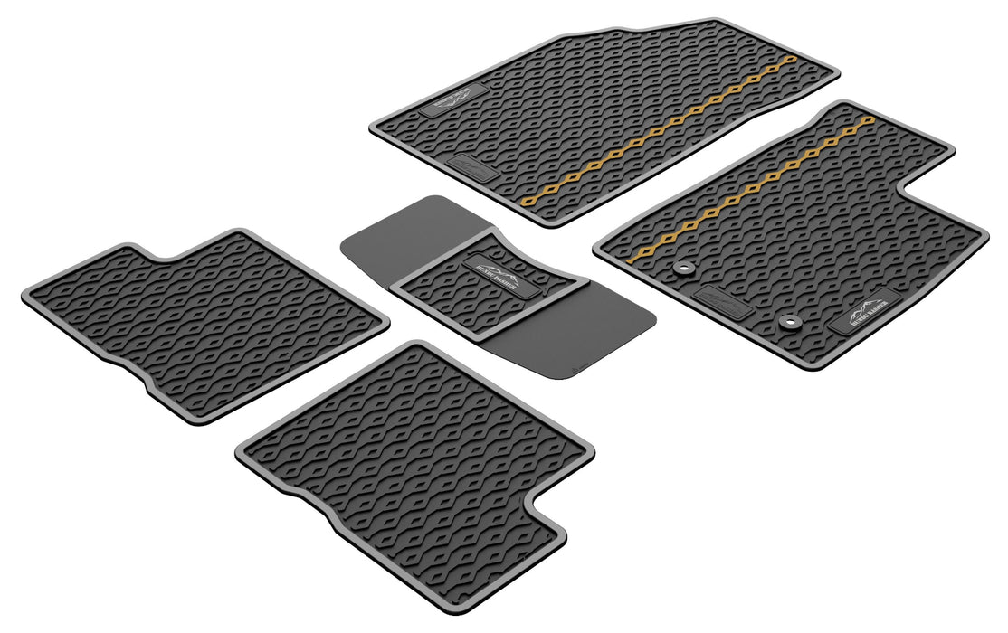 Renault Duster Bundu Basher Interior Rubber Mats (4Pc) 2017+