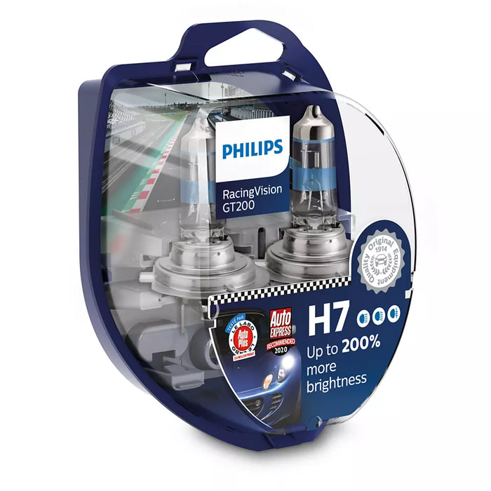 Philips Racing Vision GT200 H7 - Set of two bulbs