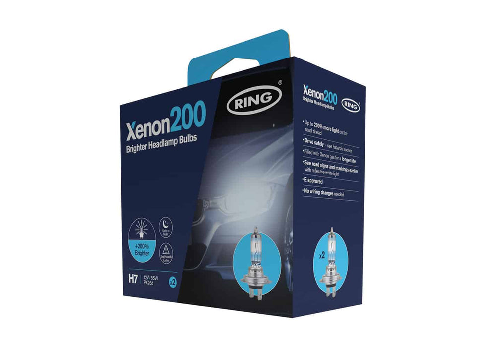 Ring H7 Xenon200 - Set of two bulbs