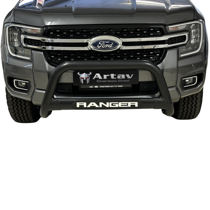 Ford Ranger Next Gen Black Nudge Bar