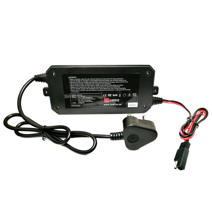 CS Battery Charger 12V 10A Lead Acid & 14,4V 9A LiFePO4