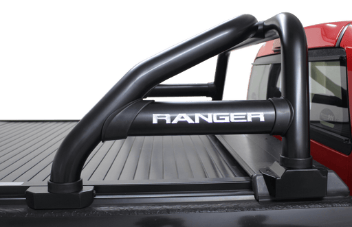 Ford Ranger Black Pre-Cut Sports Bar (fits 216 Securi-Lid) - Alpha Accessories (Pty) Ltd