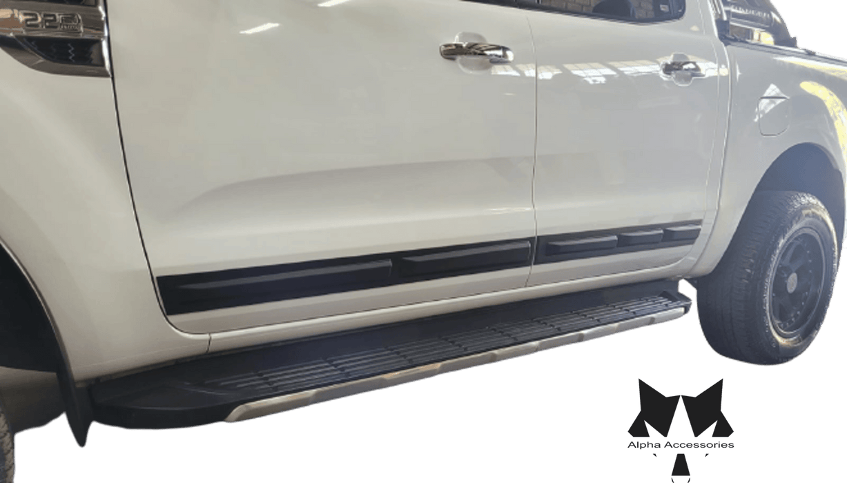 Ford Ranger Double Cab Side Cladding - Alpha Accessories (Pty) Ltd