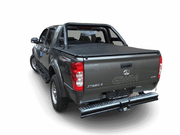 GWM Steed 5 Double Cab Clip-on Tonneau Cover — Alpha Accessories (Pty) Ltd