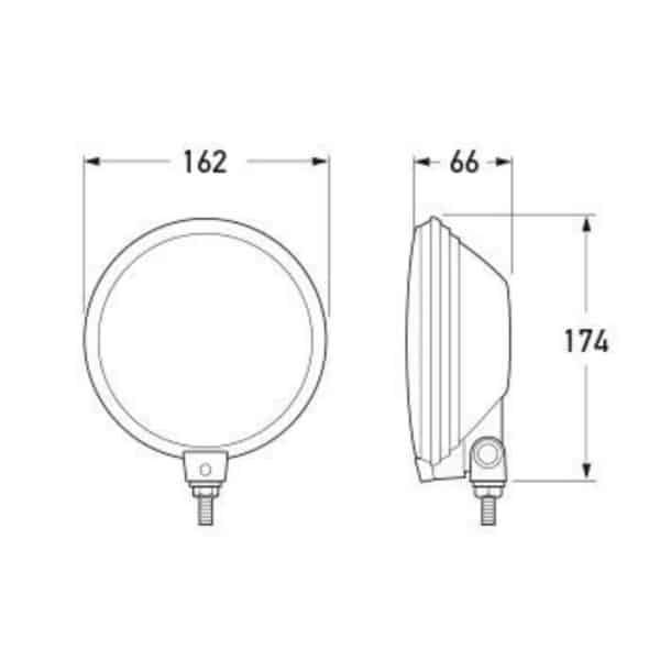 HELLA Comet 500 Driving Lamp Set (Kit with 2 x Halogen Lamps) - Alpha Accessories (Pty) Ltd