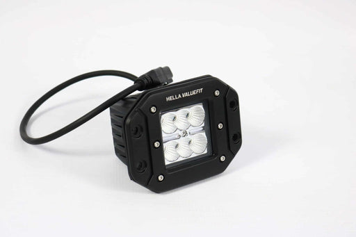 Hella Valuefit Flush Mount 6 LED Cube Light Close Range - Alpha Accessories (Pty) Ltd