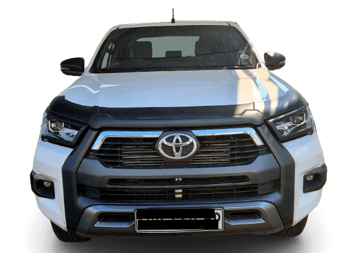 Toyota Hilux Matt Black Bonnet Guard 2021+ - Alpha Accessories (Pty) Ltd